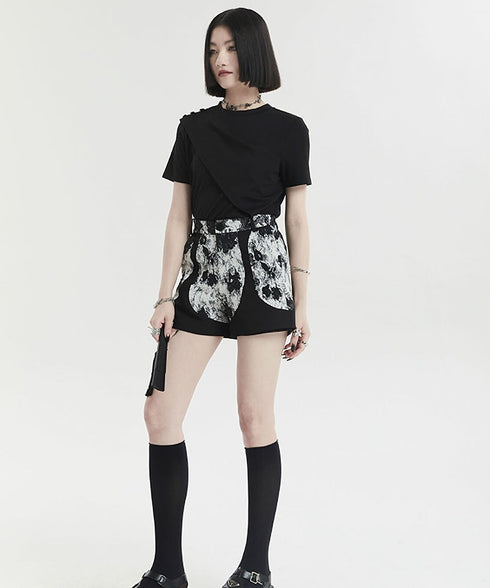 Asymmetric Draped Top